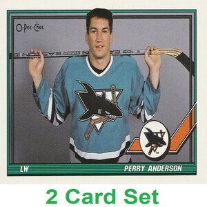Perry Anderson Hockey Card Collection